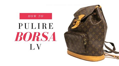 come pulire una borsa louis vuitton|How to Clean Your Louis Vuitton Handb.